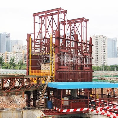 地铁隧道深坑取土直顶式升降台系列 地铁隧道深坑取土直顶式升降台系列